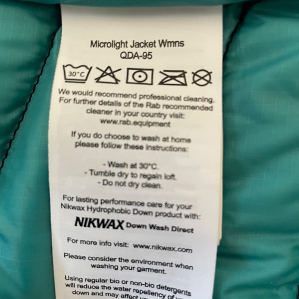 Rab Down Jacket, Microlight - image 6